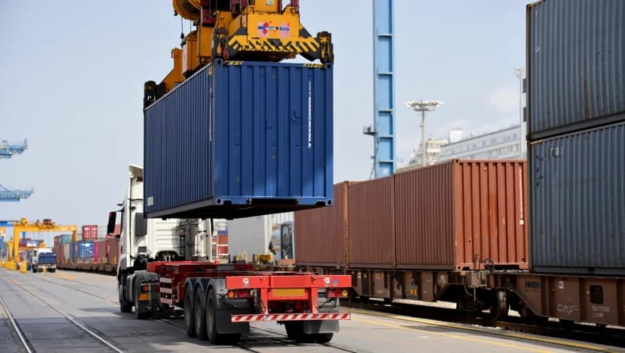 Transload Services + hero image